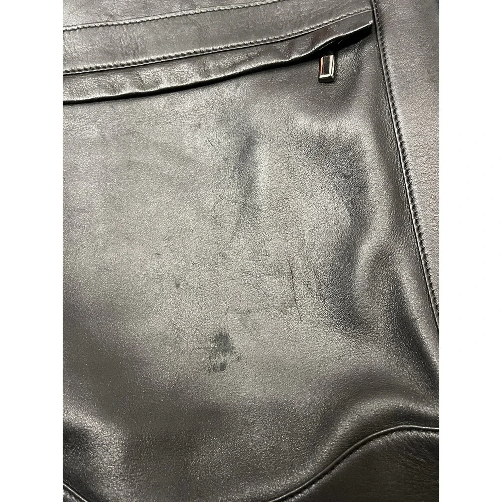 Vintage Hartmann Aviator Leather Backpack Black Luggage Carry On Travel Bag